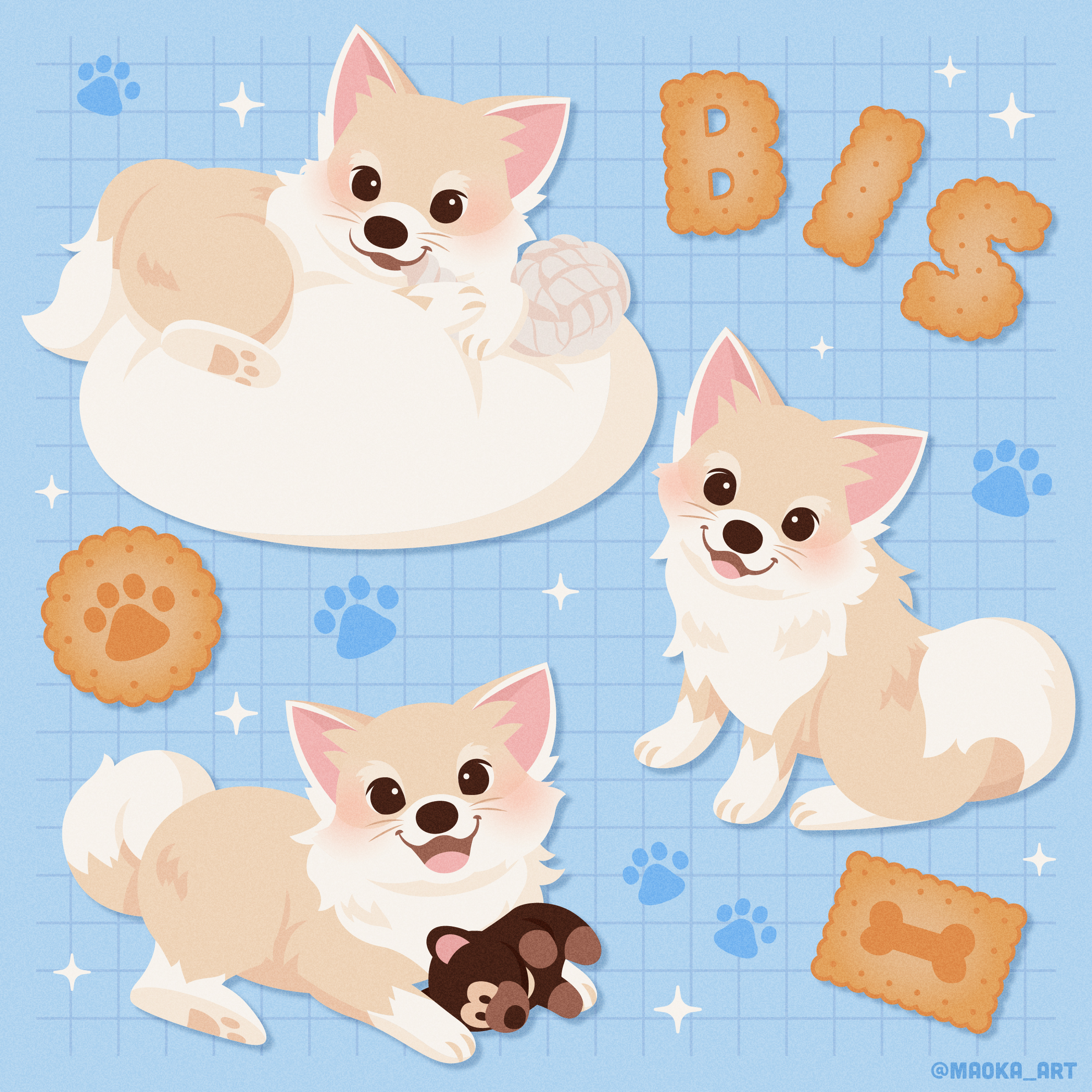 ペットの似顔絵