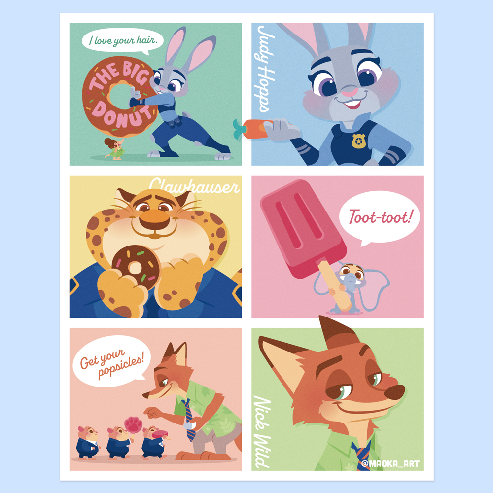 【ファンアート】Zootopia